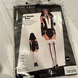 Bad Habit Nun Halloween Costume